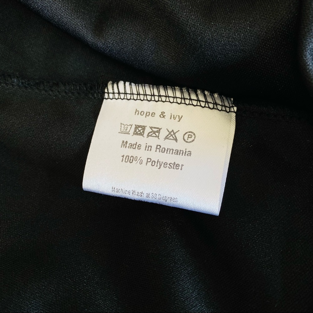 Hope & Ivy velvet lace ruffles midi dress - Picture 9 of 10